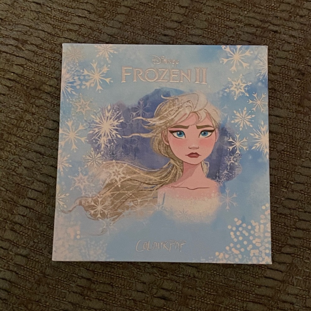 Colourpop Frozen II Elsa Palette NEVER USED